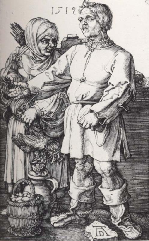 Albrecht Durer Peasants at Market